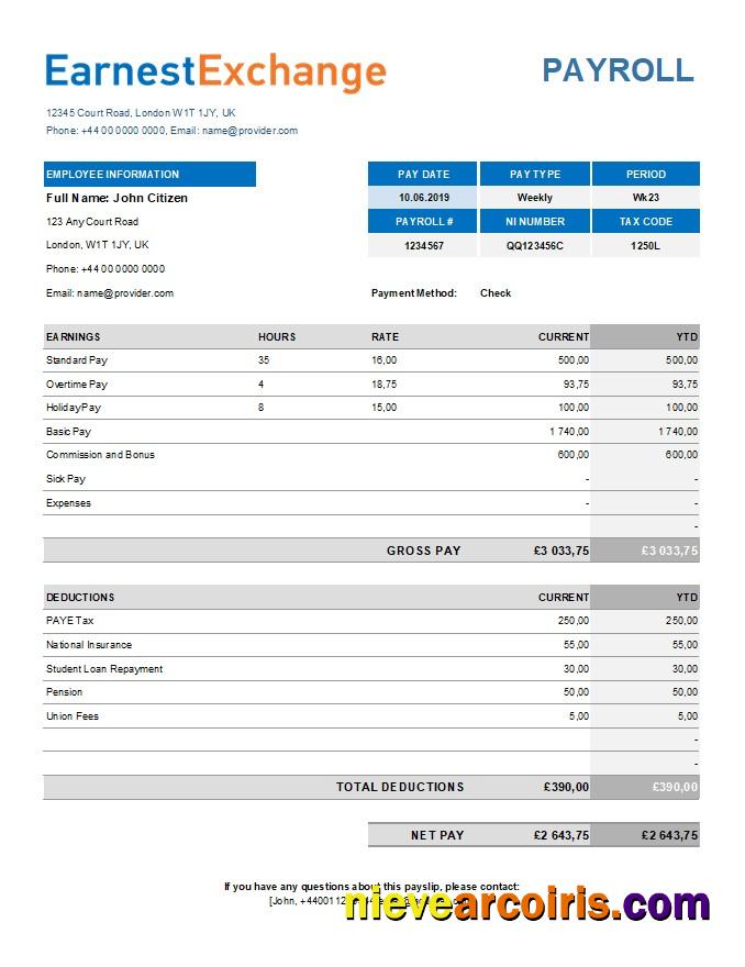 currency exchange company payroll